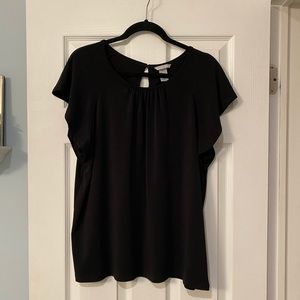 Casual Flowy Black shirt